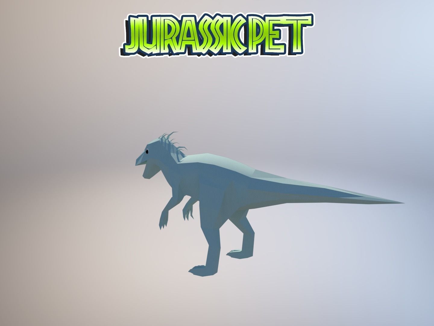 T-Rex Hybrid  Low-poly 3D model_32