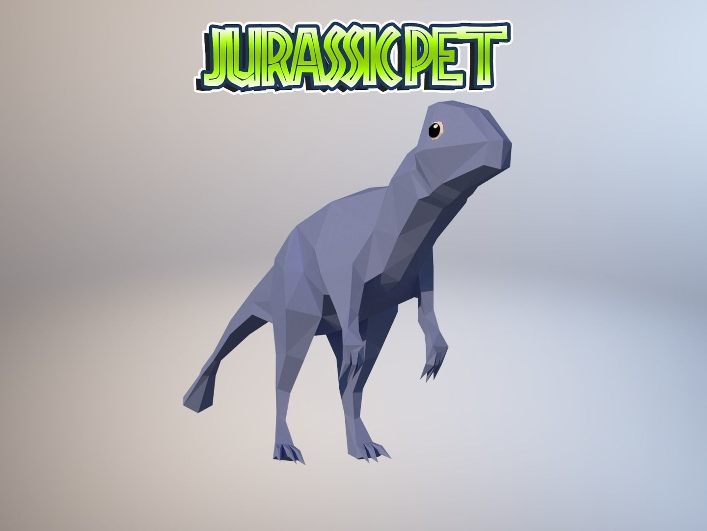 Kileskus aristotocus Low-poly 3D model_3