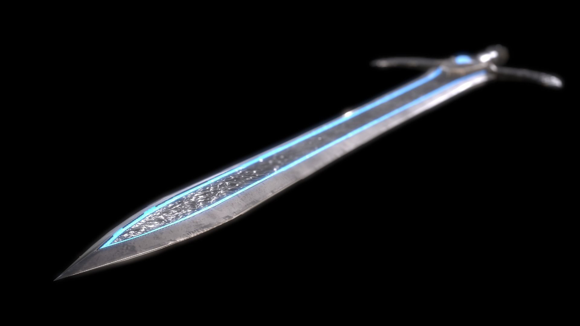 Fantasy Weapon Pack PBR Low-poly 3D model_3