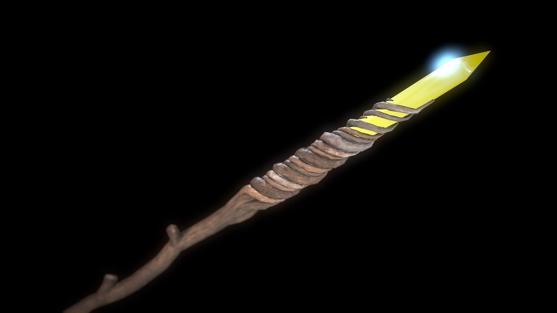 Fantasy Weapon Pack PBR Low-poly 3D model_33