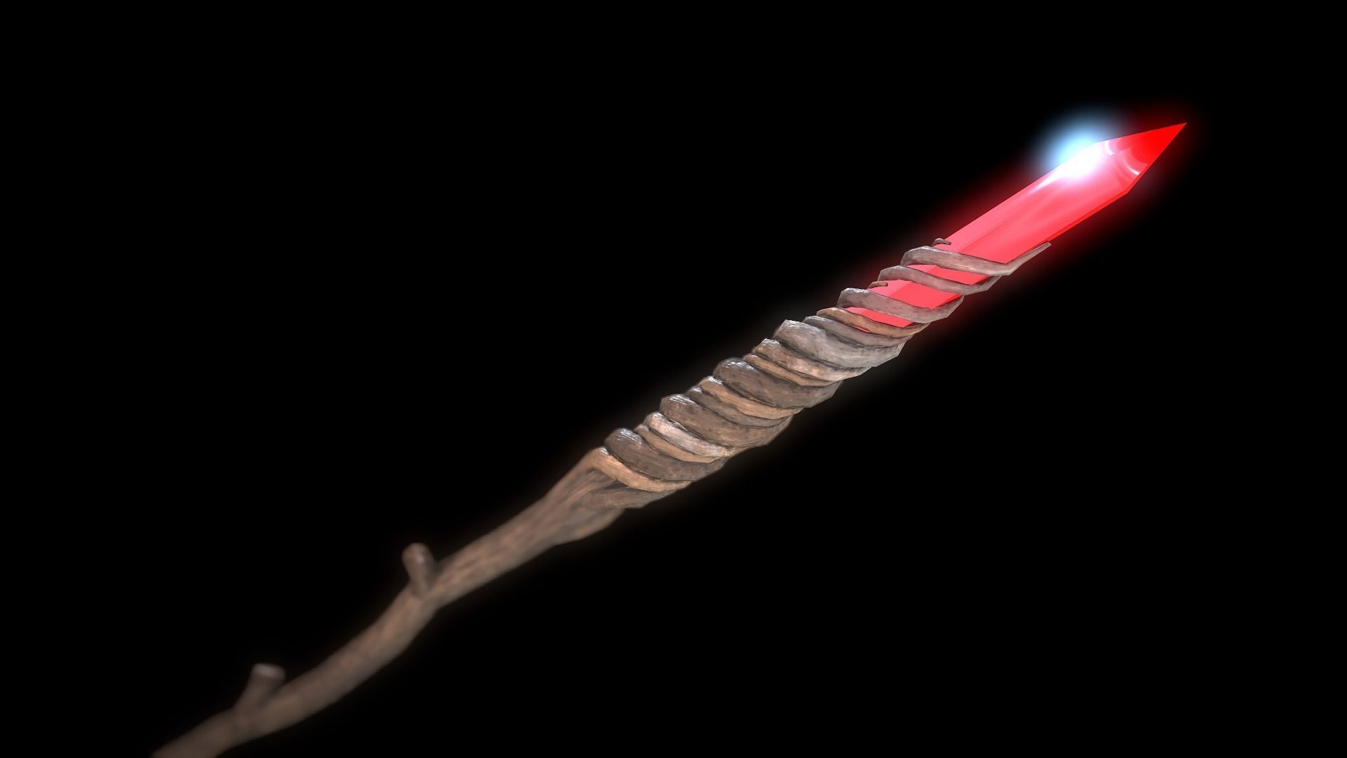 Fantasy Weapon Pack PBR Low-poly 3D model_31