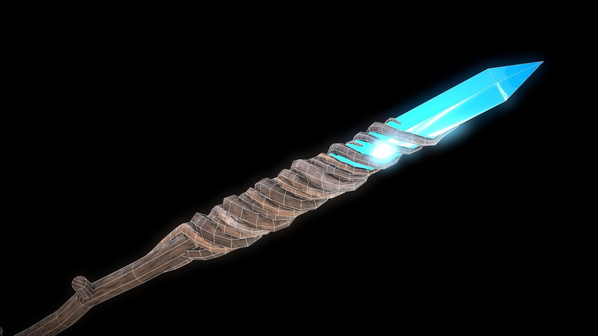 Fantasy Weapon Pack PBR Low-poly 3D model_27