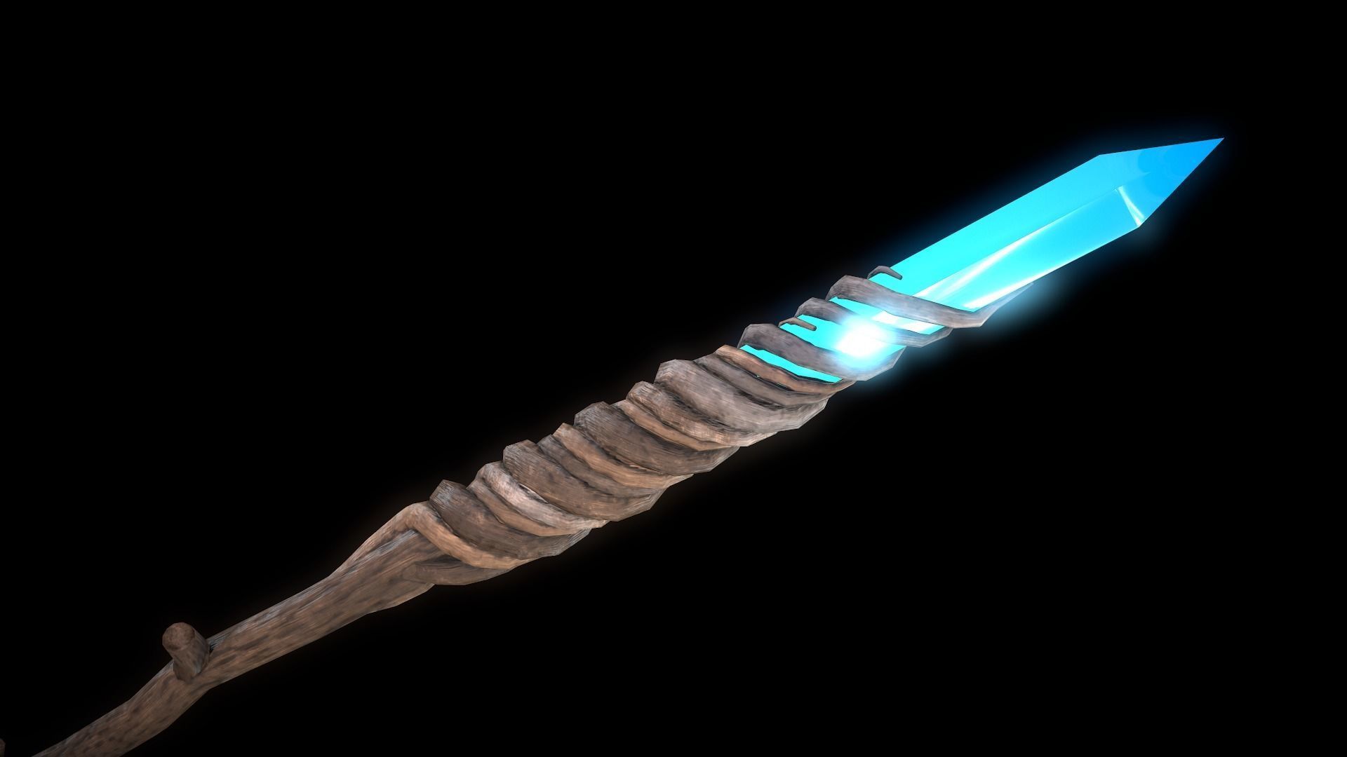 Fantasy Weapon Pack PBR Low-poly 3D model_26