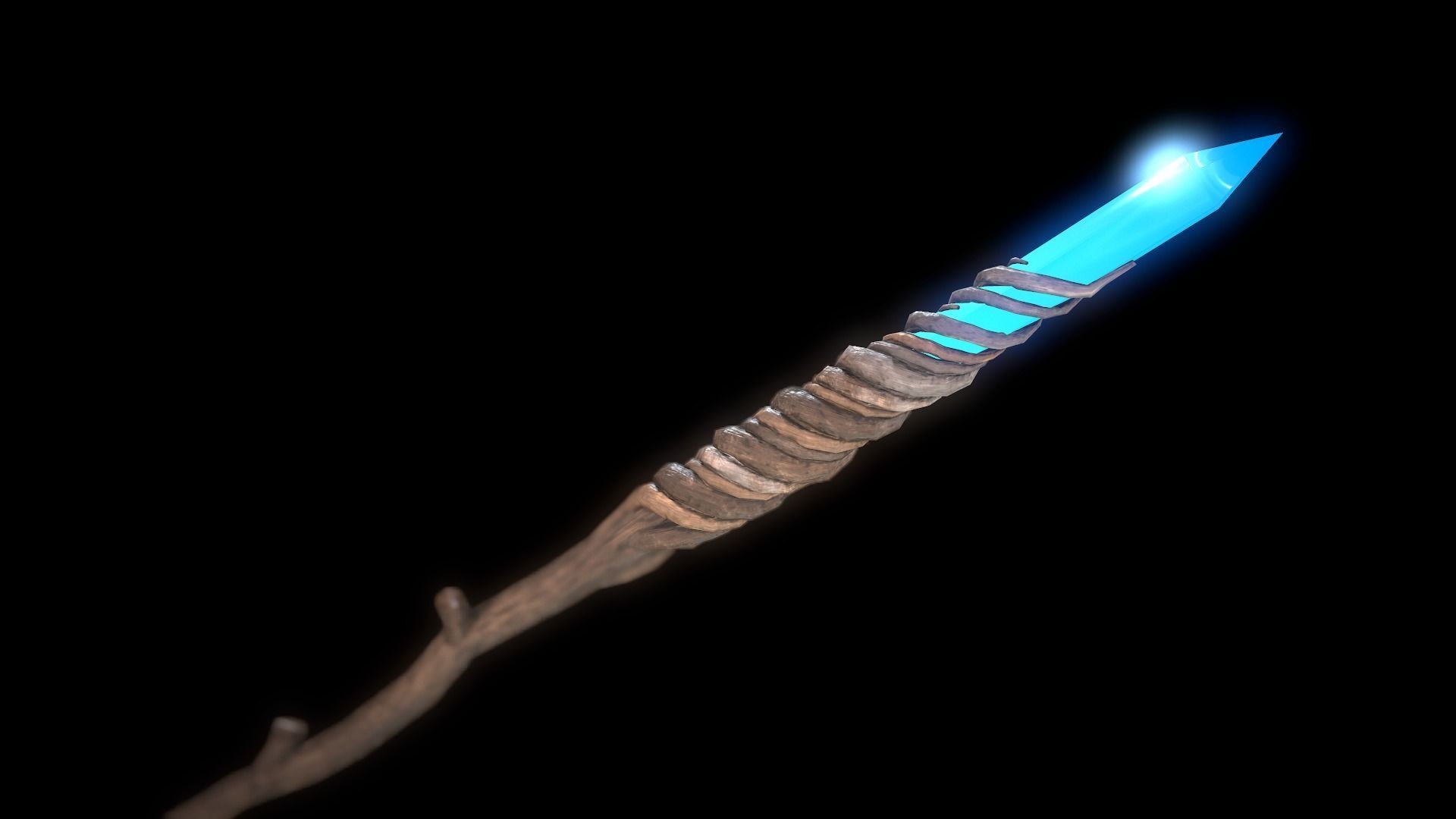 Fantasy Weapon Pack PBR Low-poly 3D model_30