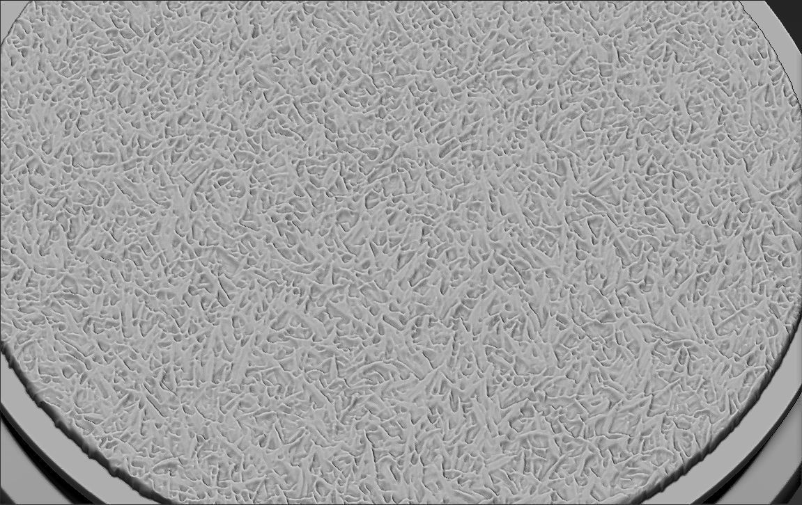 Decorative Grass Base Stand for figurines 3D print model_9