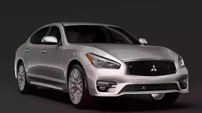 Mitsubishi Dignity S 2018 3D model