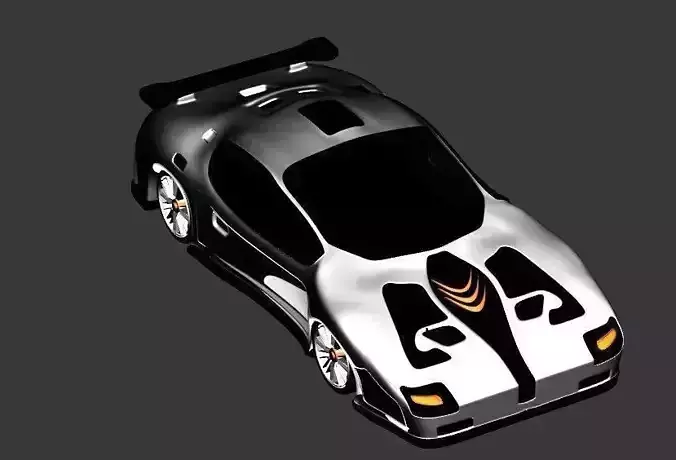 sport car 3D model