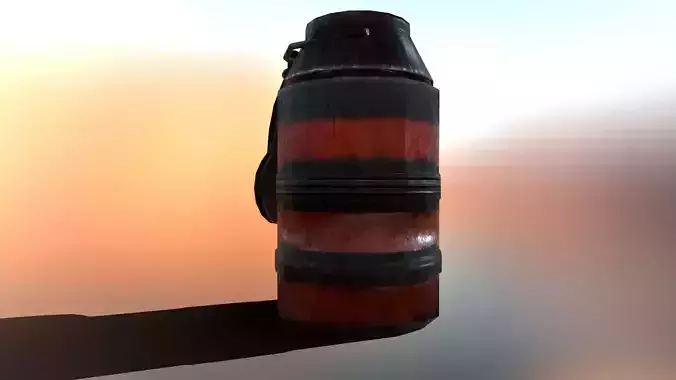 36M Vecsey Hand Grenade Free low-poly 3D model
