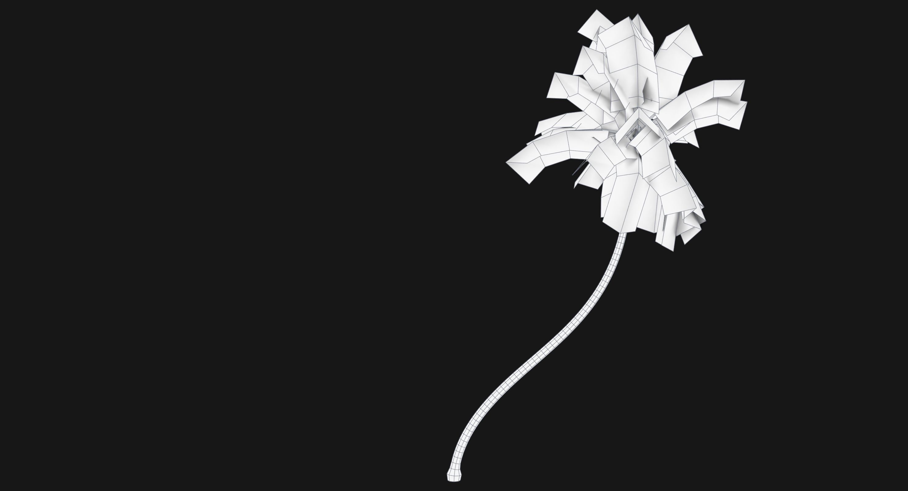 Coconut Palm Tree 11214 Low-poly 3D model_7