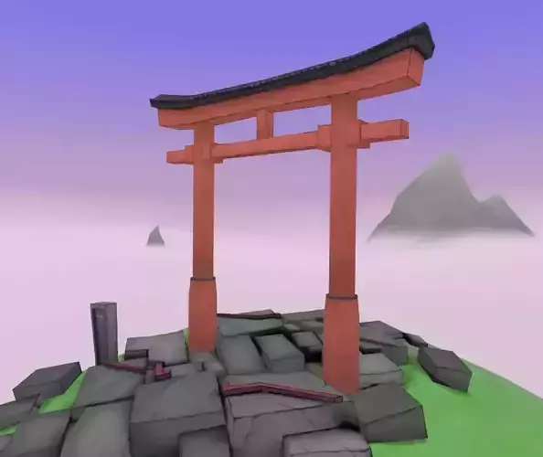 Asian Inspired Shrine