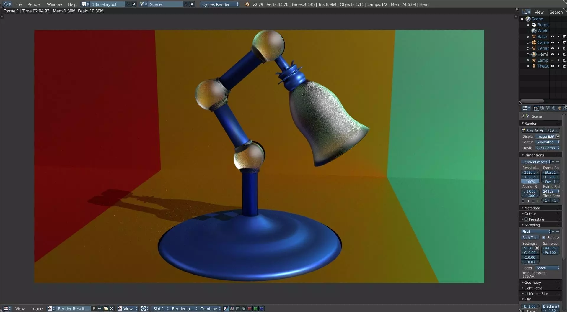 The Lamp 3D model_0
