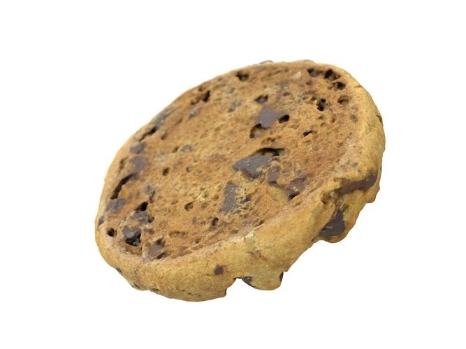 Photorealistic Cookie 3D Scan 3D model 4