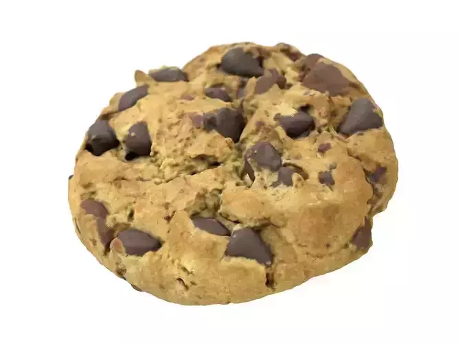 Photorealistic Cookie 3D Scan 3D model