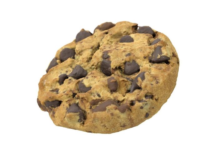 Photorealistic Cookie 3D Scan 3D model 3