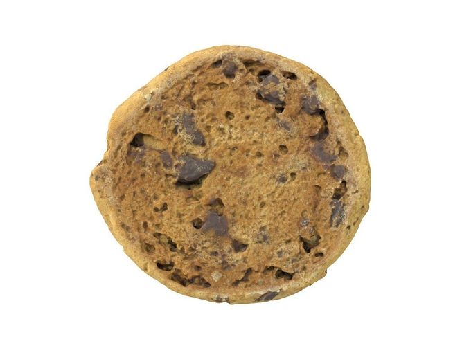 Photorealistic Cookie 3D Scan 3D model 7