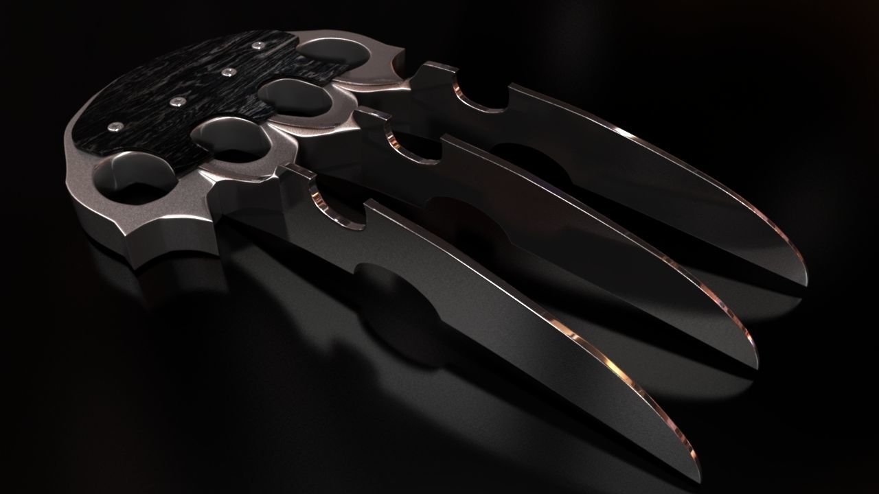 Pantera Claw Low-poly 3D model_28