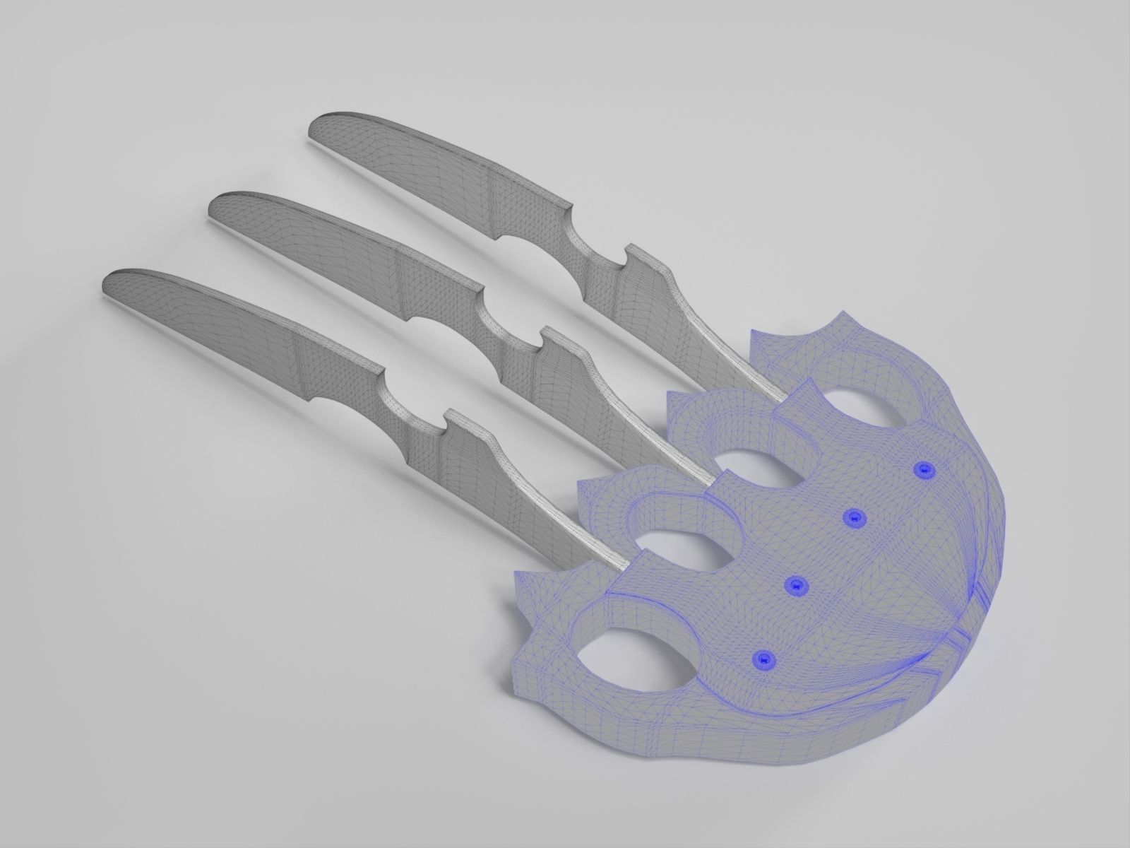 Pantera Claw Low-poly 3D model_25