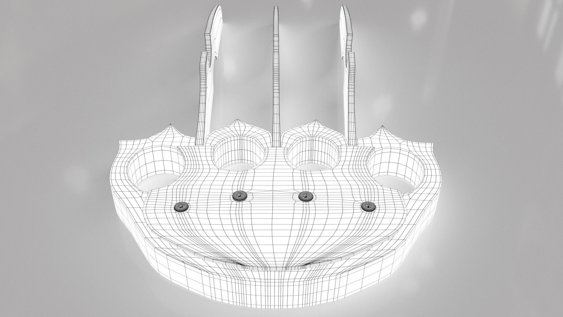 Pantera Claw Low-poly 3D model_7