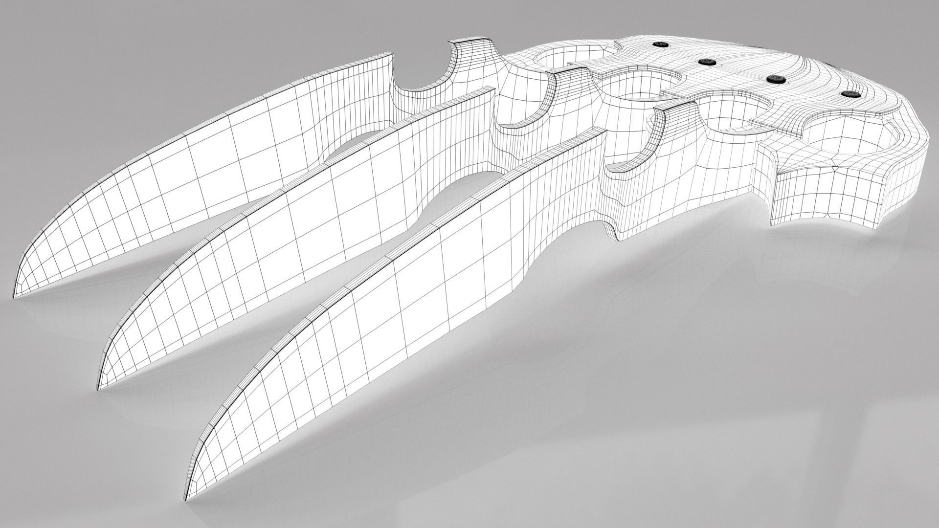 Pantera Claw Low-poly 3D model_16