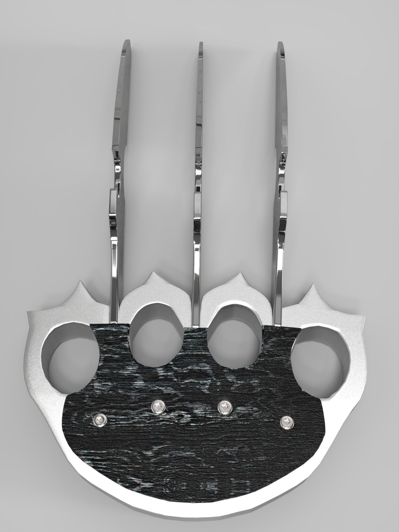 Pantera Claw Low-poly 3D model_27