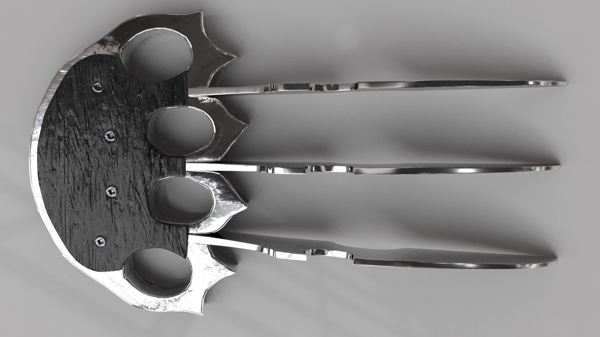 Pantera Claw Low-poly 3D model_9