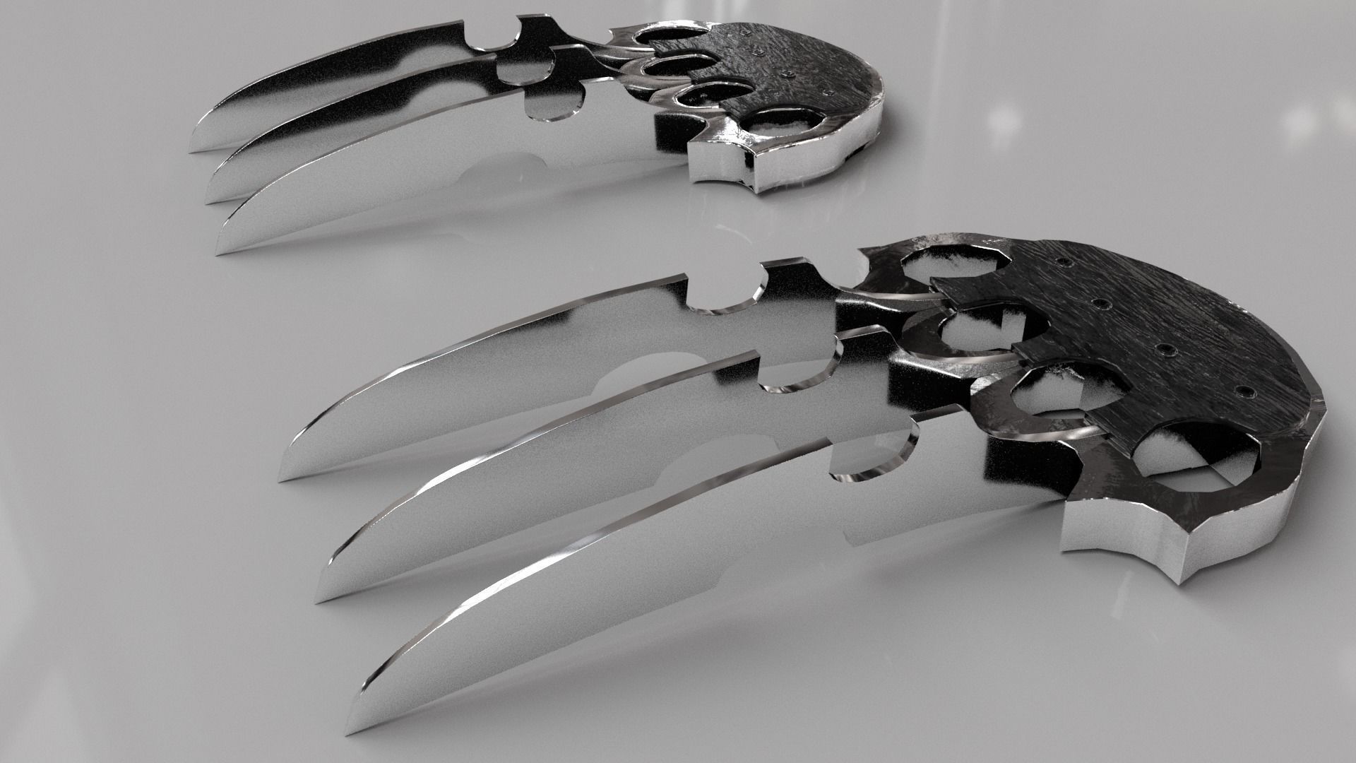 Pantera Claw Low-poly 3D model_2