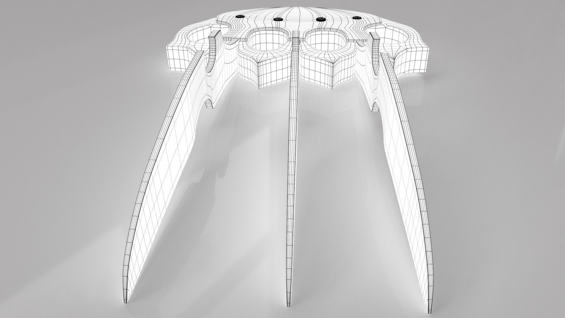 Pantera Claw Low-poly 3D model_20