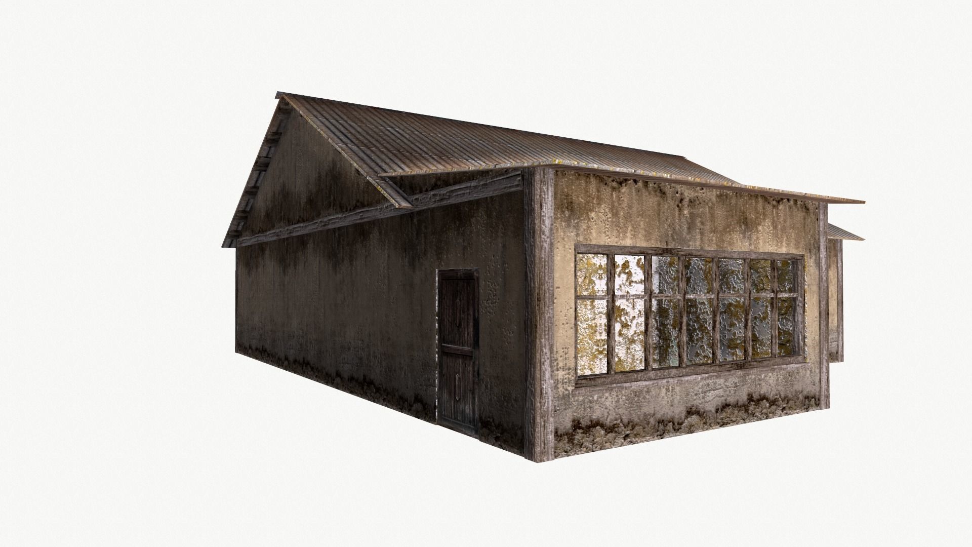 Old House 01 Low-poly 3D model_16