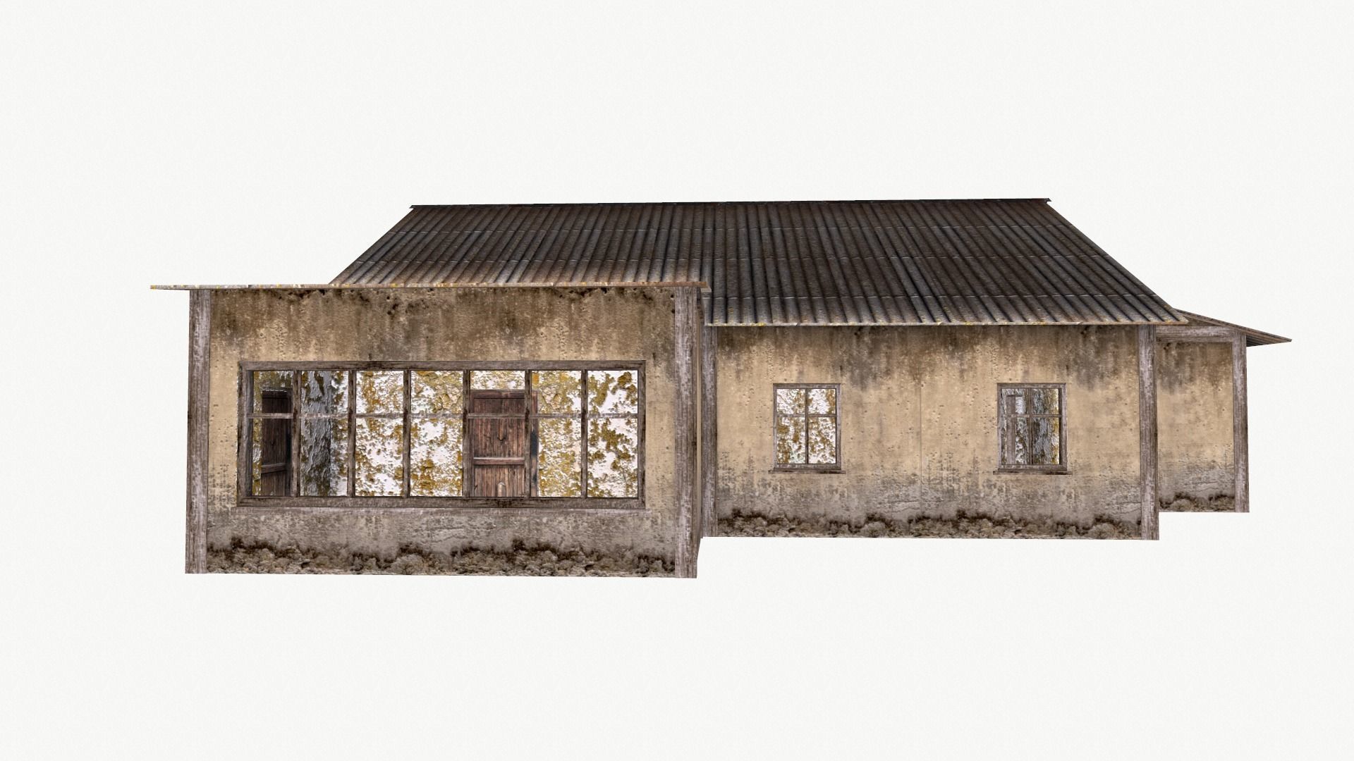 Old House 01 Low-poly 3D model_18