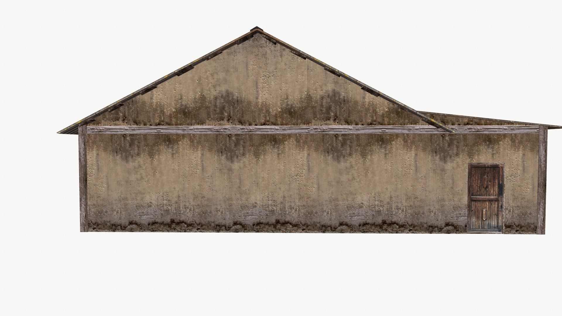 Old House 01 Low-poly 3D model_23