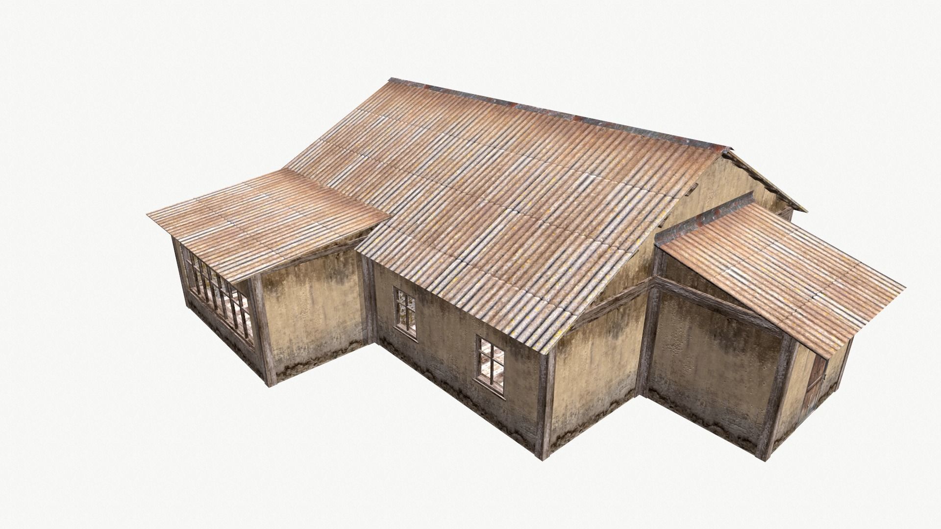 Old House 01 Low-poly 3D model_21