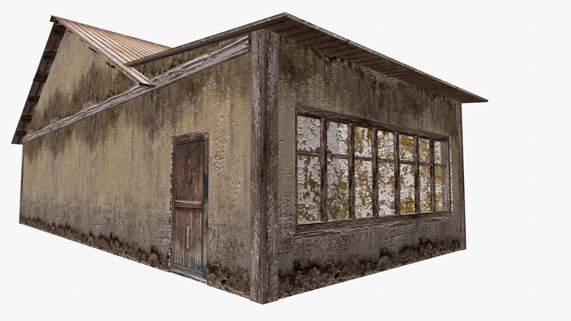 Old House 01 Low-poly 3D model_25