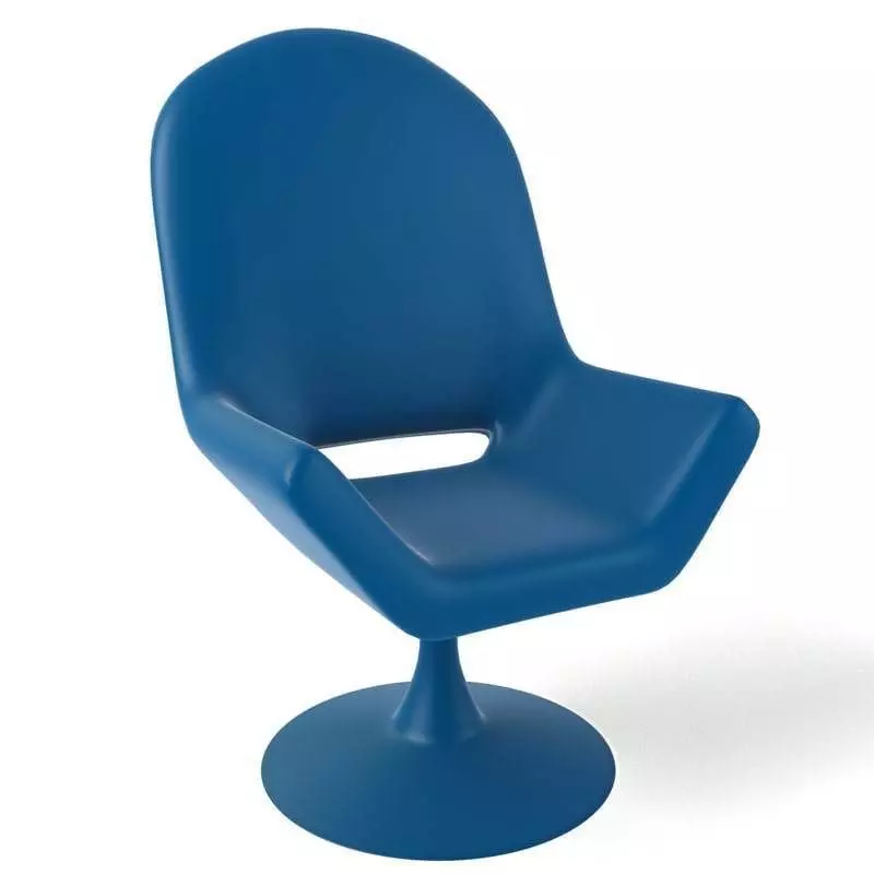 Cartoon Armchair Model 11 3D model_0