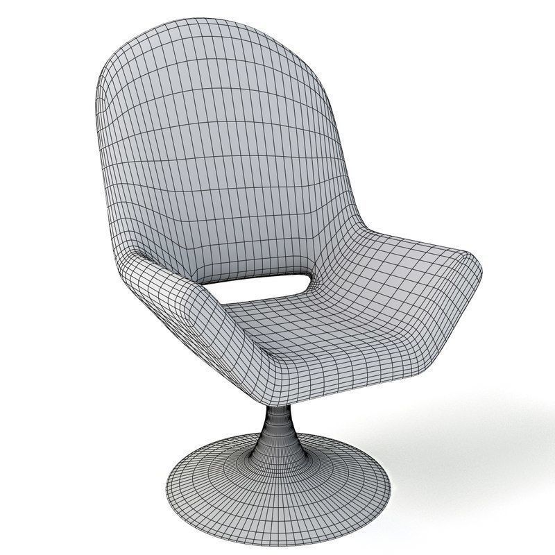 Cartoon Armchair Model 11 3D model_3