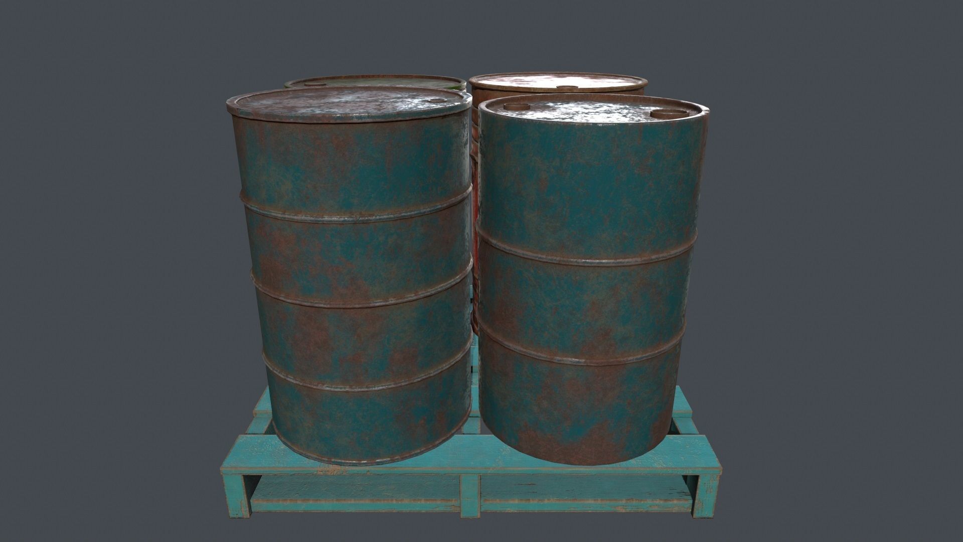 Military Material Low-poly 3D model_12