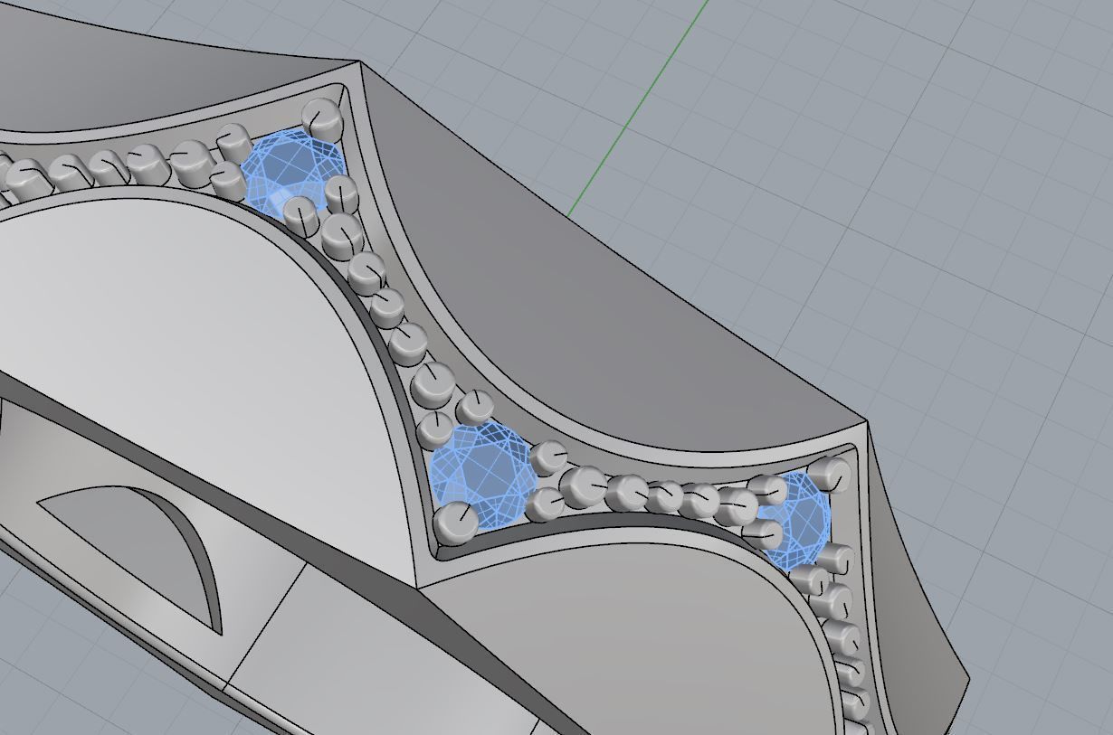 Parametrical ring 3d print model for jewelry 3D print model_16