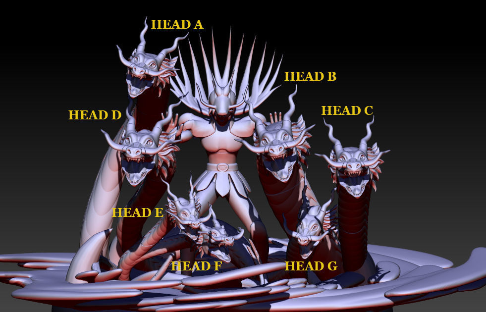 Shiryu - Saint Seiya 3D print model_10