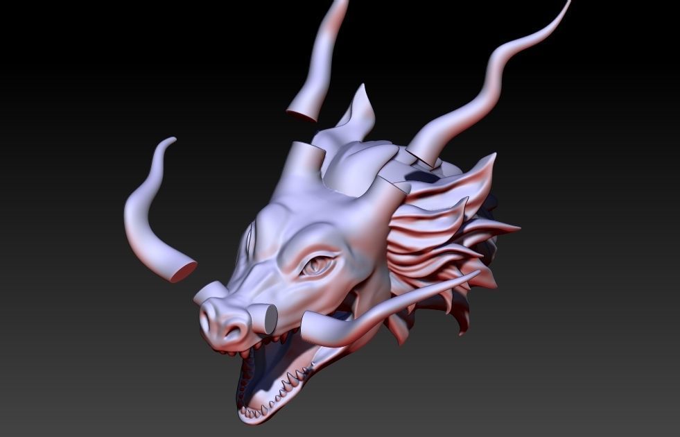 Shiryu - Saint Seiya 3D print model_11