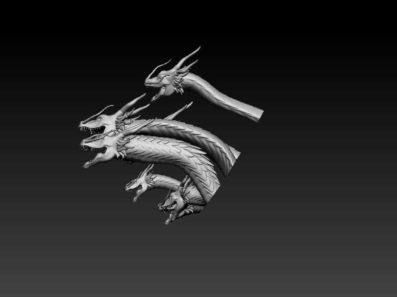 Shiryu - Saint Seiya 3D print model_5