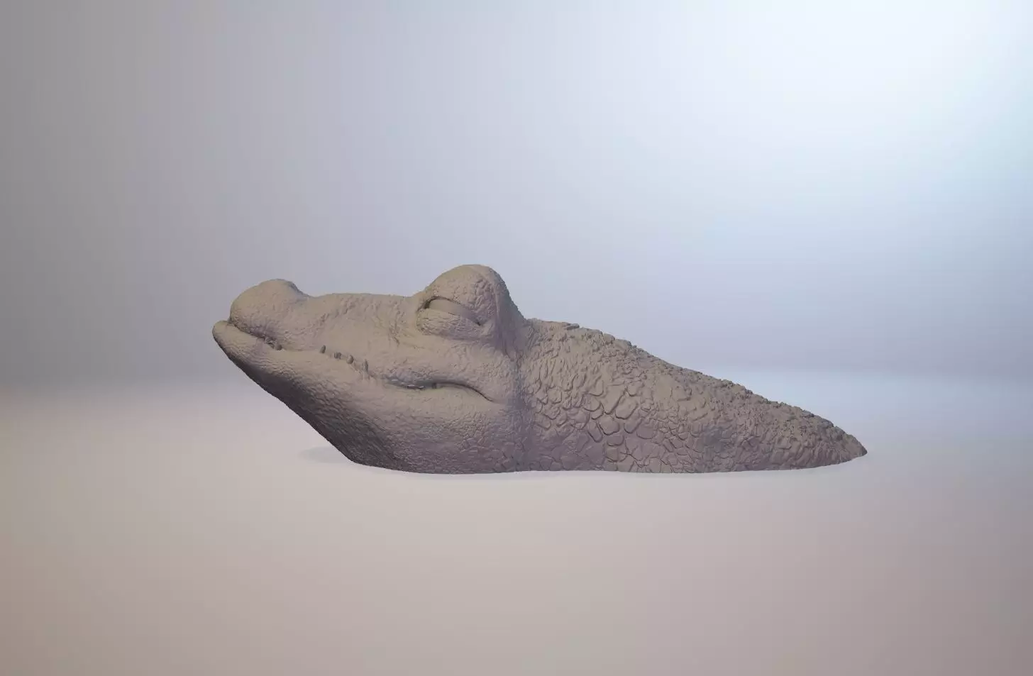 CROCODILE DOOR STOPPER 3D print model