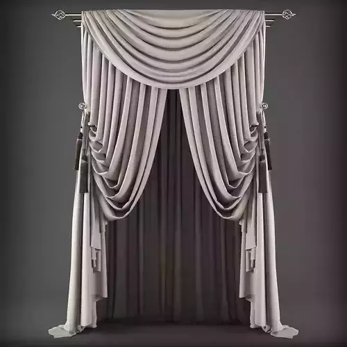 Curtain 3D model 356