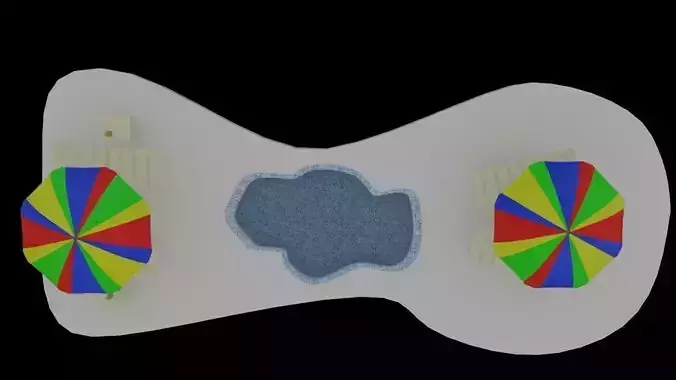 relaxing place Free 3D model