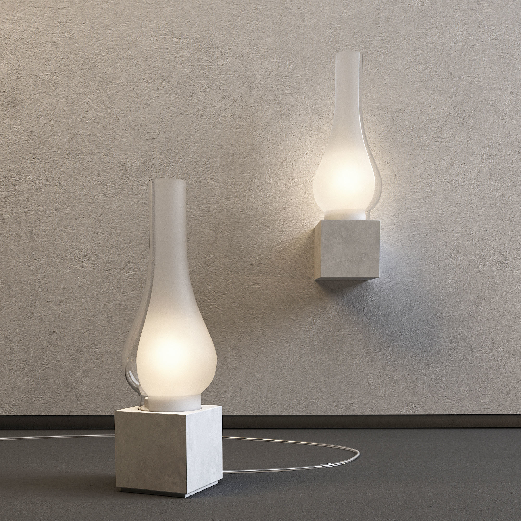 Amarcord lamps Karman 3D model_2
