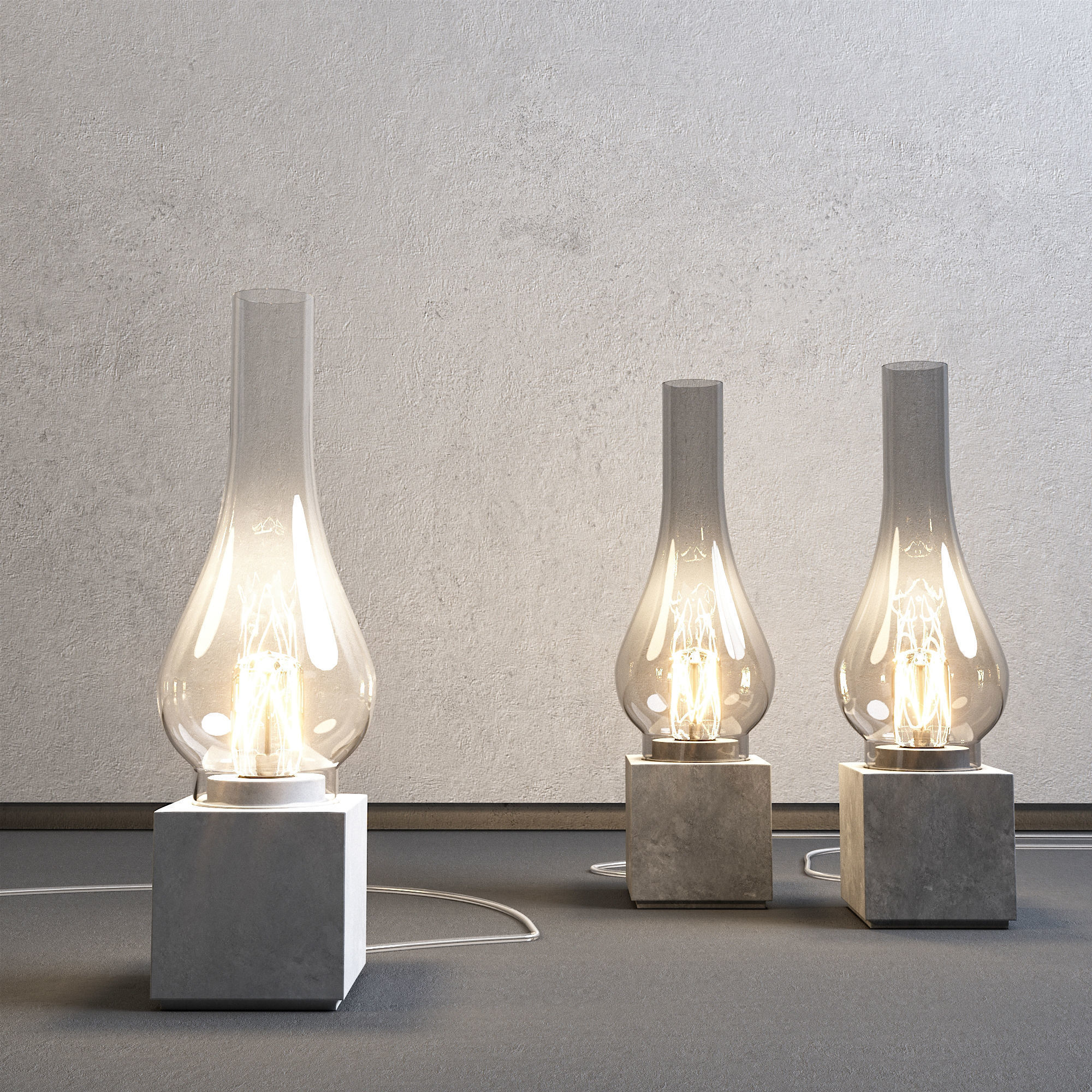 Amarcord lamps Karman 3D model_1