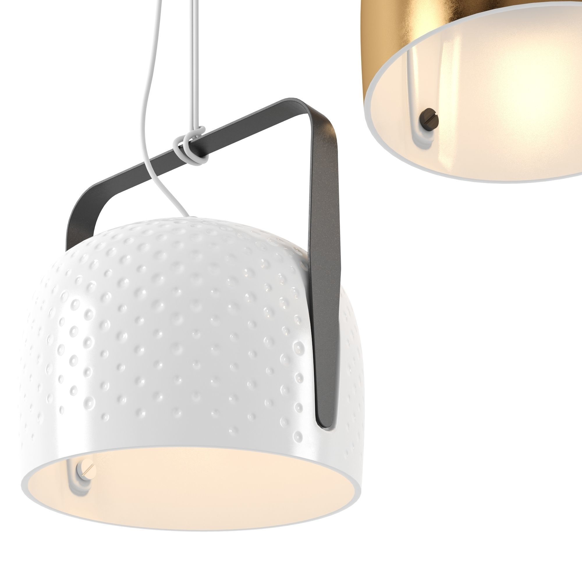 Bag Lamp Karman 3D model_6
