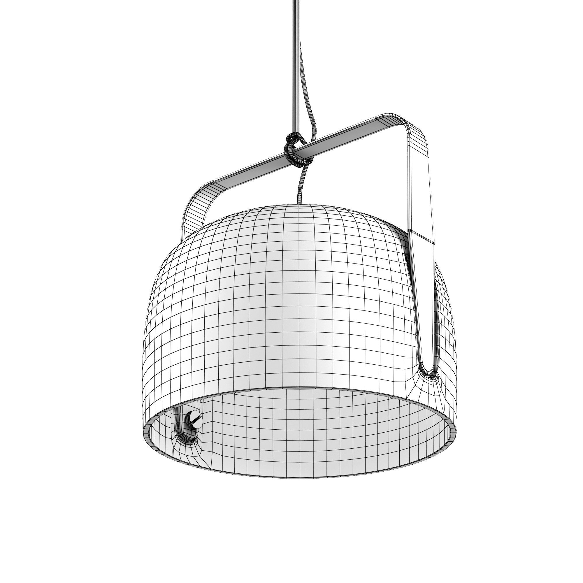 Bag Lamp Karman 3D model_7