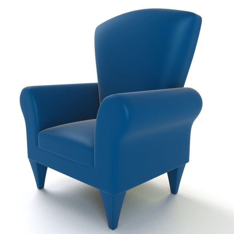 Cartoon Armchair Model 08 3D model_1
