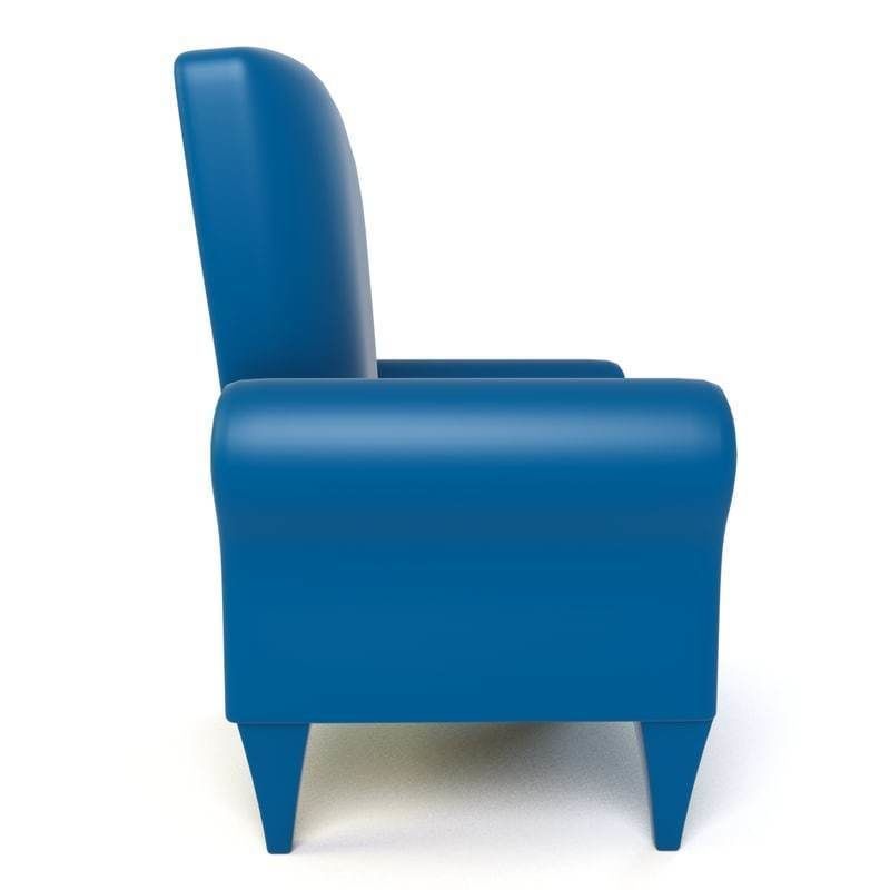 Cartoon Armchair Model 08 3D model_2