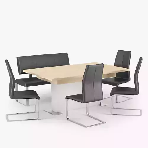 Fortuna von MWA aktuell - Tisch Sonoma Eiche