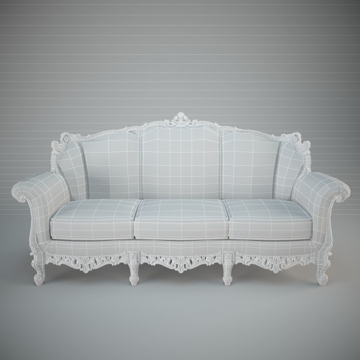 Sofa Cechov 3D model_1